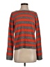 Equipment 100% Cashmere Stripes Orange Cashmere Pullover Sweater Size S - photo 1