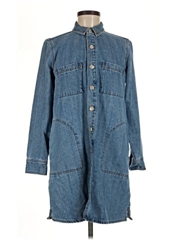 Madewell Denim Shirtdress in Albury Wash (view 1)