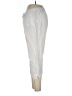 Caslon 100% Linen Ivory Linen Pants Size Lg Petite - photo 5