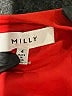 Milly Orange Sleeveless Blouse Size 4 - photo 7
