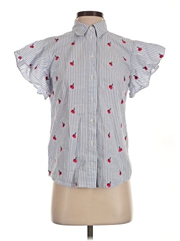 Draper James Short Sleeve Blouse (view 1)