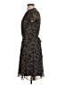 MSK 100% Polyester Paisley Black Casual Dress Size 4 - photo 5