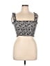 Lulus 100% Polyester Black Sleeveless Top Size XL - photo 1