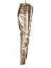Gap 100% Polyester Metallic Gold Casual Pants Size 30 waist (tall) - photo 4