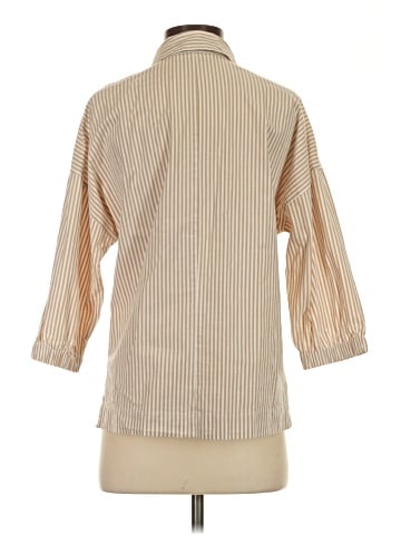 MICHAEL Michael Kors 3/4 Sleeve Button-Down Shirt (view 2)