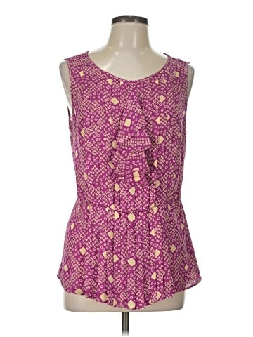 Tory Burch Sleeveless Silk Top (view 1)