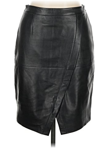 Halogen Leather Skirt (view 1)