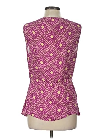 Tory Burch Sleeveless Silk Top (view 2)