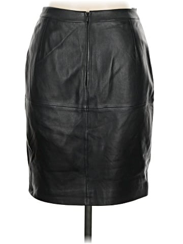 Halogen Leather Skirt (view 2)