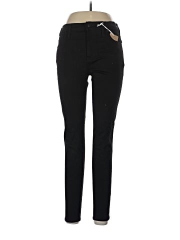 Madewell 9" Mid-Rise Skinny Jeans in ISKO Stay Black&trade; (view 1)