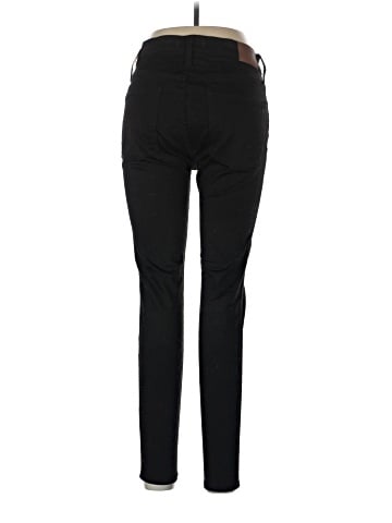 Madewell 9" Mid-Rise Skinny Jeans in ISKO Stay Black&trade; (view 2)
