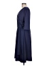 The Paragon Solid Blue Casual Dress Size L - photo 5