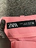 Zara Solid Pink Shorts Size M - photo 3