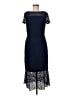 Kay Unger 100% Polyester Blue Cocktail Dress Size 6 - photo 1