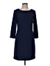 Laundry by Shelli Segal Solid Blue Casual Dress Size 6 - photo 1