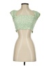 Olivaceous Green Sleeveless Top Size S - photo 1