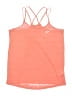 Nike 100% Polyester Orange Active Tank Size XS (kids) - photo 1