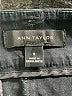 Ann Taylor 100% Cotton Solid Black Shorts Size 8 - photo 3