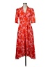 Donna Morgan 100% Polyester Orange Casual Dress Size 8 - photo 1