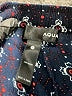 Aqua 100% Rayon Hearts Black Shorts Size S - photo 3