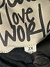 Peace Love World Black Pullover Hoodie Size 2X - photo 7
