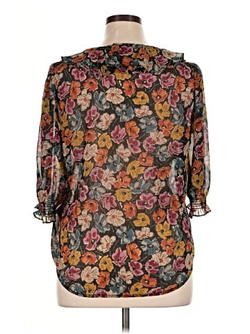 Lauren by Ralph Lauren 3/4 Sleeve Blouse (view 2)
