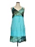 Unbranded Teal Cocktail Dress Size 1X - photo 1