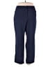 JM Collection Solid Blue Casual Pants Size 18 - photo 1