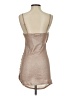 Akira Metallic Tan Cocktail Dress Size S - photo 2