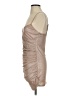 Akira Metallic Tan Cocktail Dress Size S - photo 5