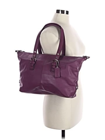 Coach Factory Leather Tote (view 2)