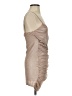 Akira Metallic Tan Cocktail Dress Size S - photo 4
