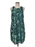 Trouve 100% Polyester Paisley Teal Cocktail Dress Size M - photo 1