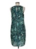 Trouve 100% Polyester Paisley Teal Cocktail Dress Size M - photo 2