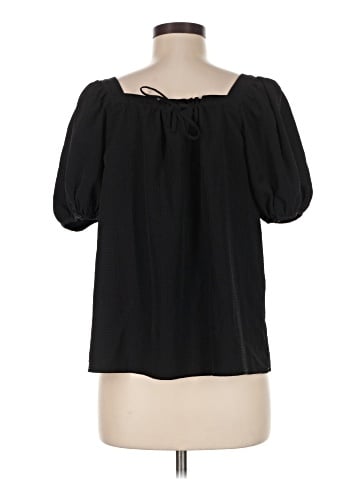 Madewell Seersucker Bubble-Sleeve Top (view 2)