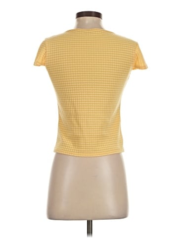 Madewell Gingham Bow-Front Tee (view 2)