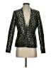 J.Crew 100% Polyester Floral Gold Blazer Size 4 (tall) - photo 1