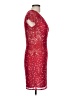 Scala 100% Polyester Red Cocktail Dress Size 10 - photo 4