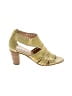 Fidji Gold Sandals Size EU 38 - photo 1
