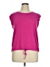 Layer 8 Pink Sleeveless T-Shirt Size XL - photo 1