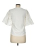 Bailey 44 White Short Sleeve Top Size M - photo 2