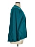 Soft Surroundings Solid Teal Cardigan Size XL Petite - photo 4