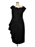 Xscape 100% Polyester Black Cocktail Dress Size 20 - photo 2
