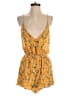 Kendall & Kylie Floral Yellow Romper Size M - photo 1
