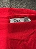 Dex 100% Rayon Red Sleeveless Blouse Size XS - photo 7
