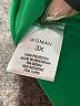 Roz & Ali 100% Polyester Green Short Sleeve Blouse Size 3X - photo 8