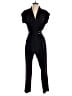 Closet Solid Black Jumpsuit Size 8 - photo 1
