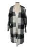 Apt. 9 Plaid Gray Cardigan Size S - photo 1