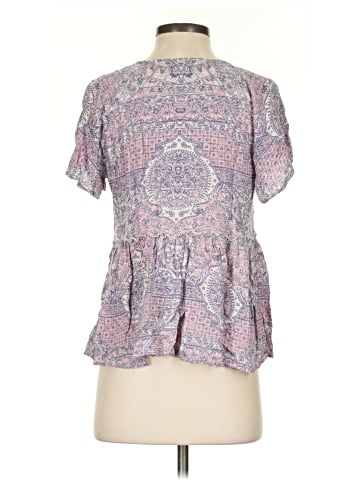Lucky Brand Short Sleeve Blouse (view 2)