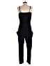 Ramy Brook 100% Polyester Solid Black Jumpsuit Size M - photo 2